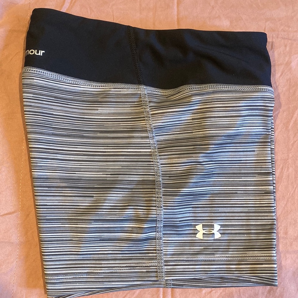 fitted 3 inch inseam shorts. Super comfy